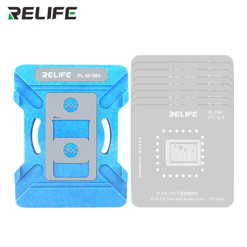 

RELIFE Трафарет для реболлинга CPU IP6~14 Pro Max