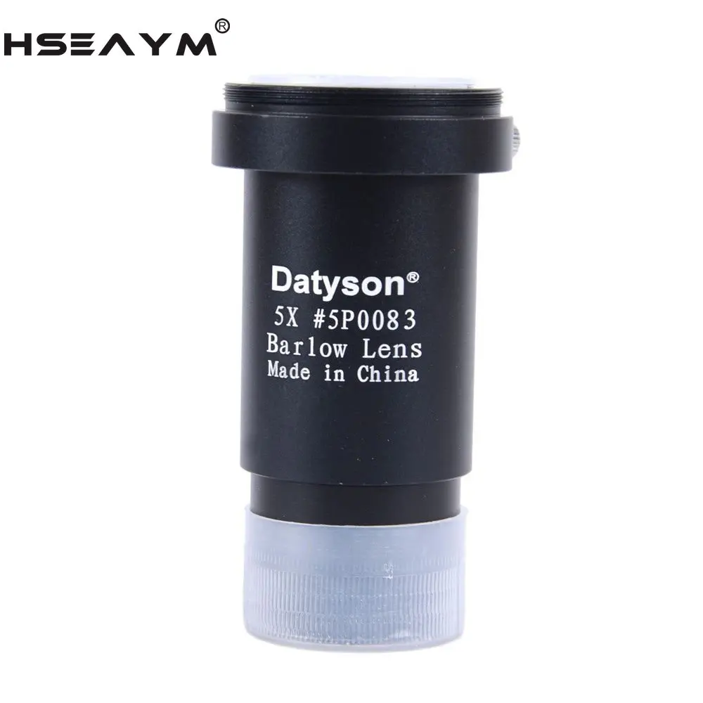 Металлическая линза Барлоу HSEAYM 5X 1 25 дюйма 31 7 мм астрономический телескоп