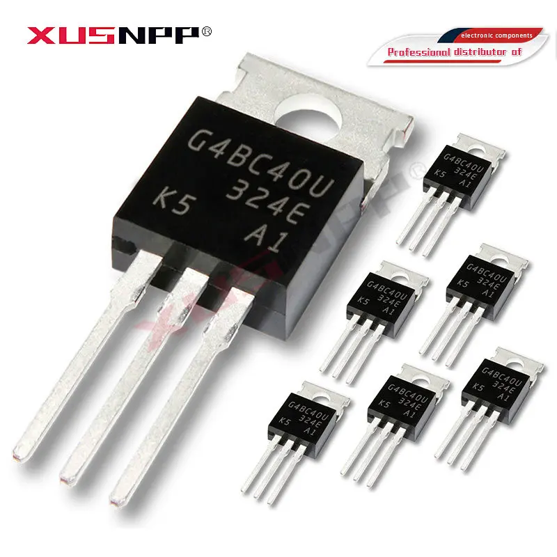

10PCS IRG4BC40F G4BC40F TO-220 IGBT 600V 49A