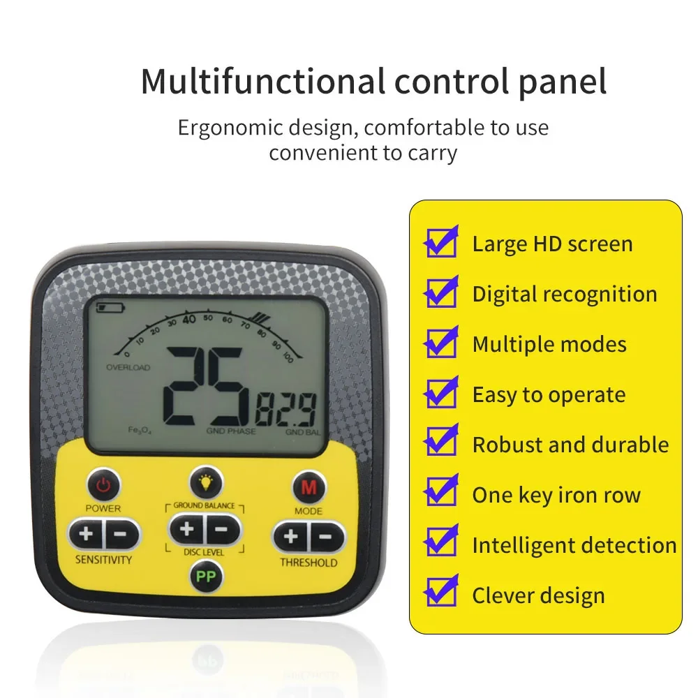Модернизированный профессиональный подземный промышленный металлоискатель DT-3