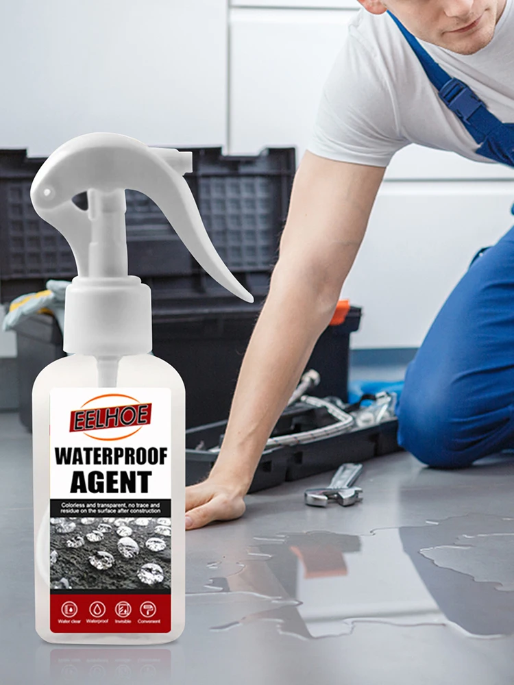 

Super Strong Bonding Agent Anti-Leaking Sealant Spraying Bathroom Tile Waterproof Coating Fills Seals & Stops Leaking Instantly