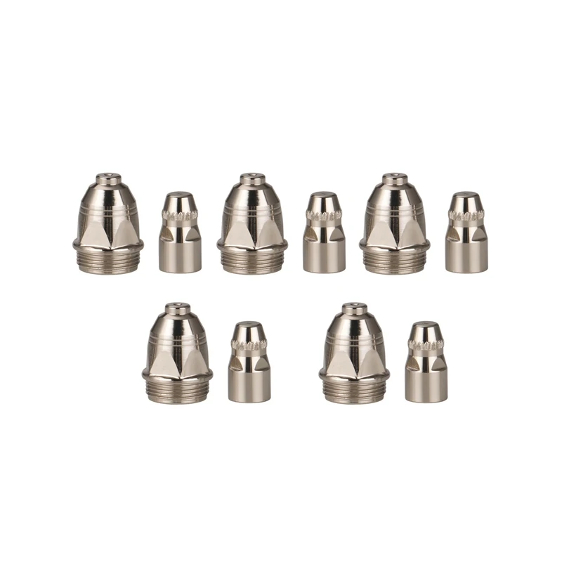 

10PCS P80 Electrode Nozzle 1.7Mm Cutter Torch Consumables Accessory For Air Plasma Cutting Machine