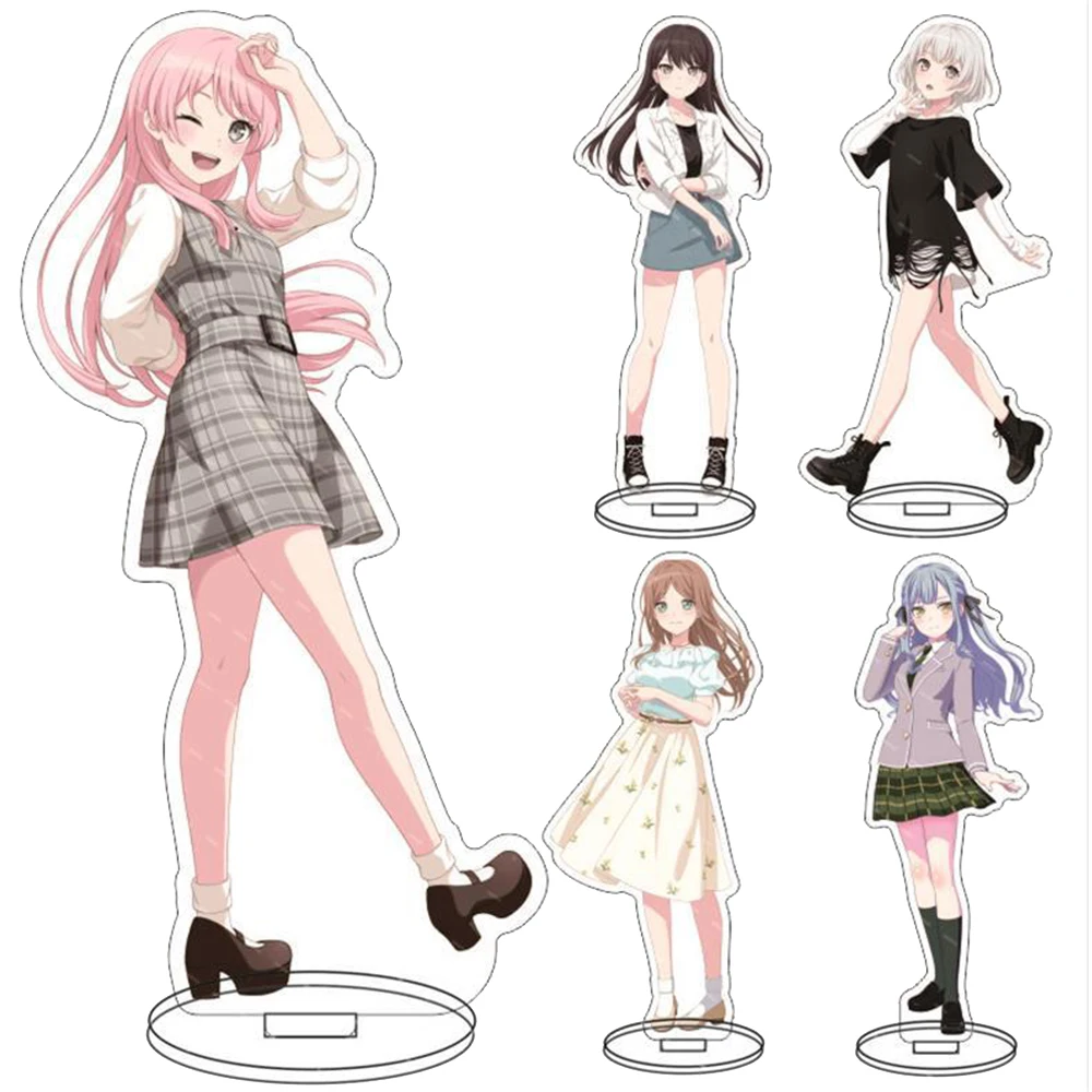 

Anime BanG Dream! Figures Stands Model Afterglow Acrylic Cosplay Sweet Maiden Band Desk Decor Standing Model Sign Fans Gift Prop