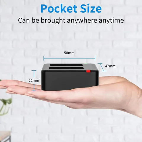 Для Gopro Hero 12 11 10 9, черное умное зарядное устройство с двумя портами и USB-кабелем, аксессуары для камеры Go Pro