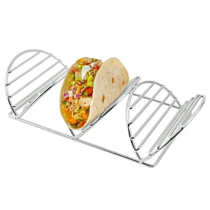 

Подставка для Тако V-образной формы из нержавеющей стали, подставка для тако, стильная подставка для тако, держатели для ракушек, подставка д...