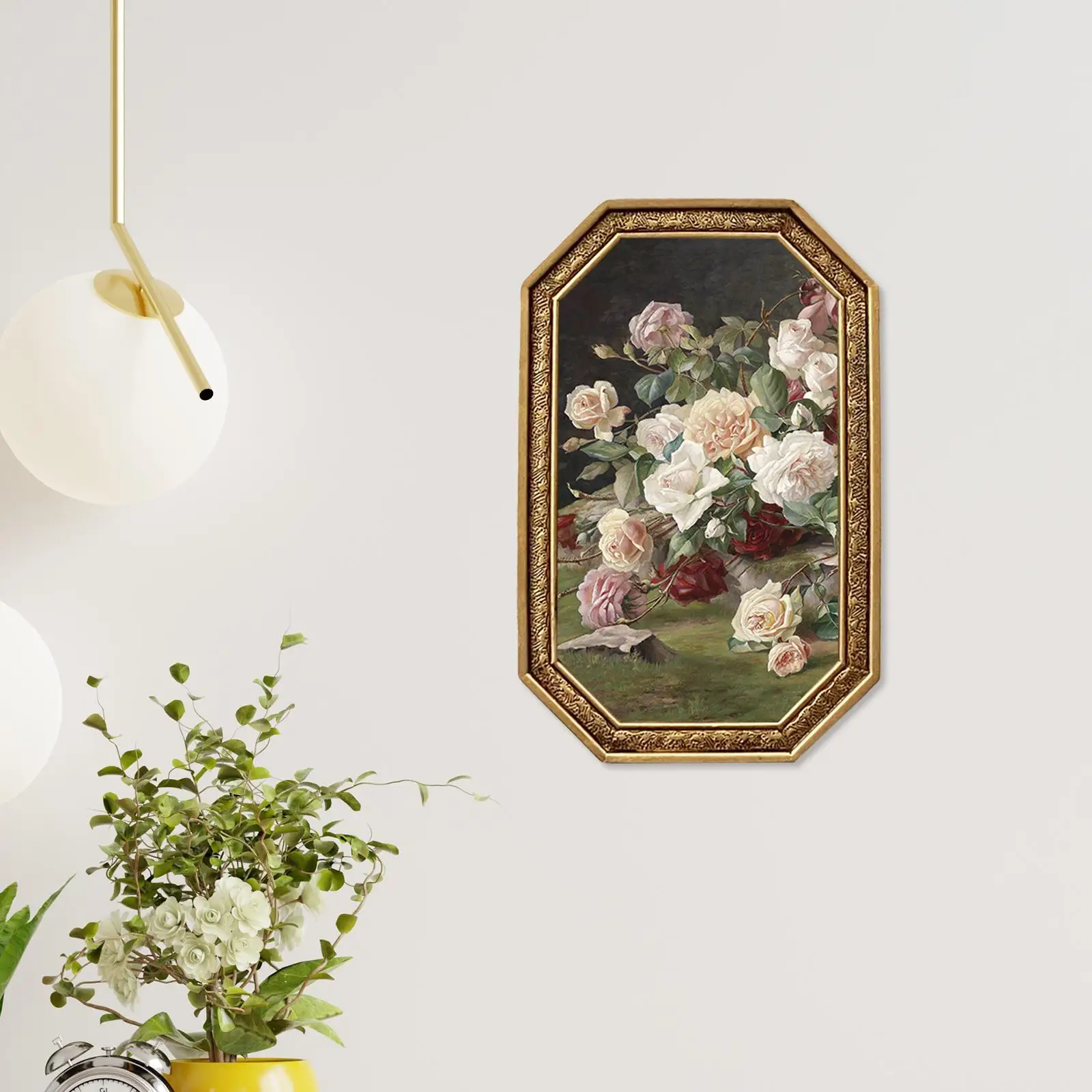 

Picture Frame, Vintage Style Resin Photo Display Frame Photo Frame, Ornament for