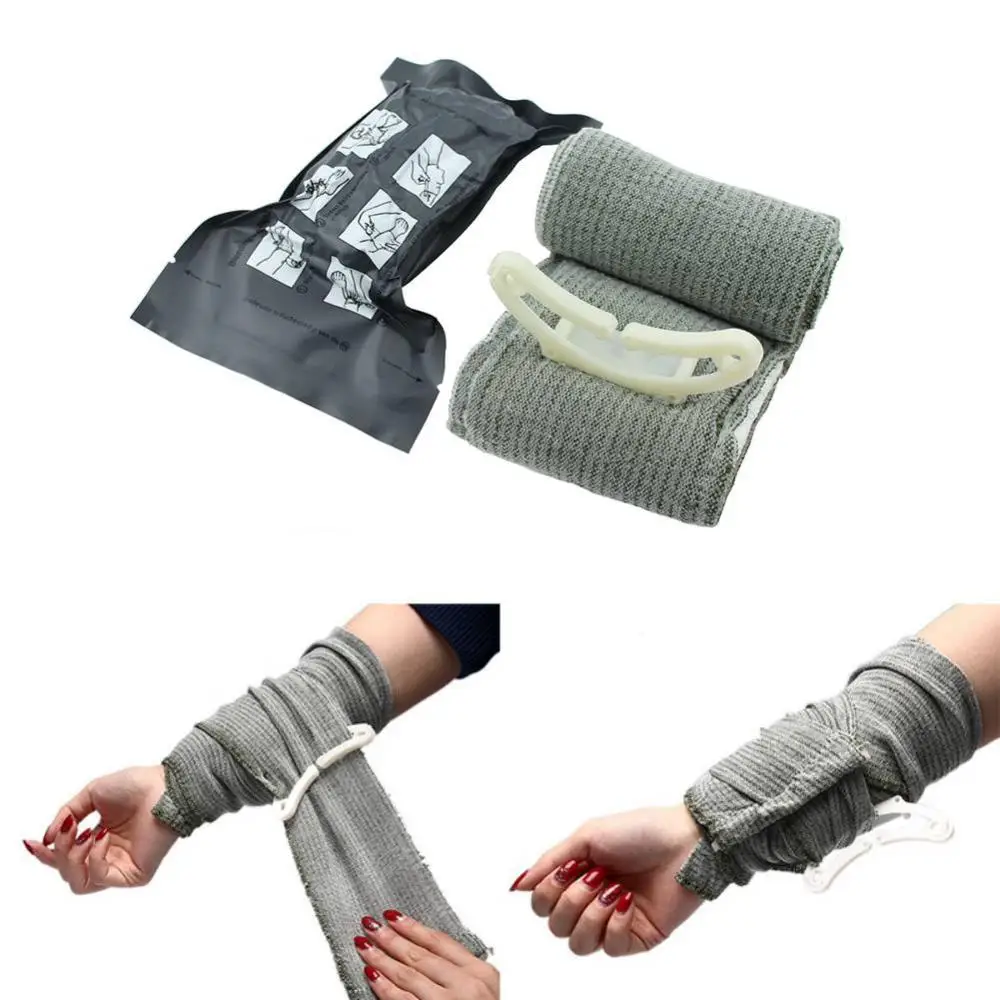 

1pc Israeli Bandage Trauma Emergency Compression Bandages Tourniquet Dressing Sterile Roll Hemostasis Bandage Trauma First Aid