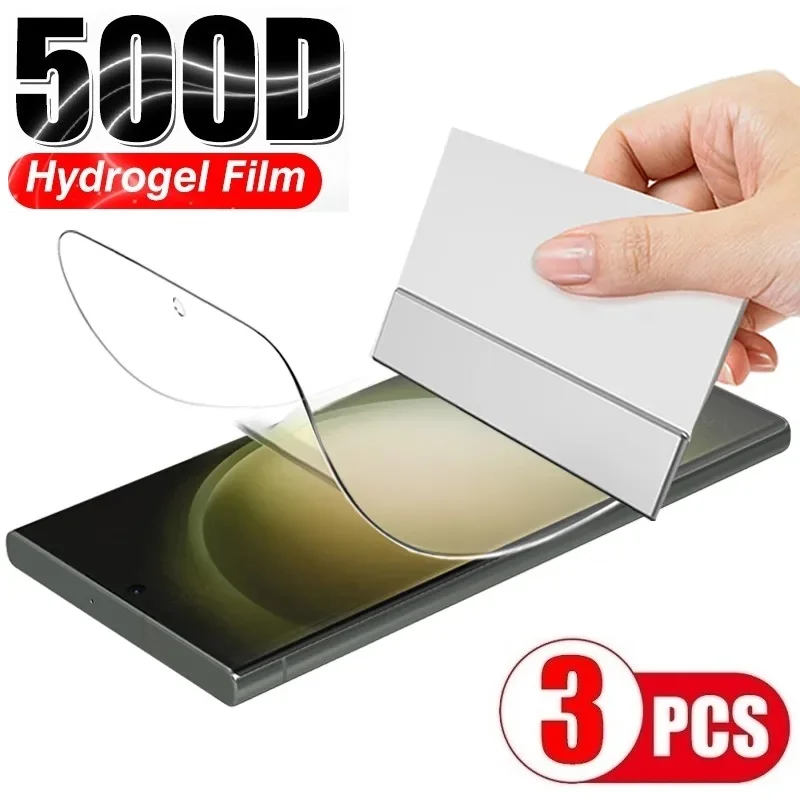

Protective Hydrogel Film for Samsung Galaxy S23 Ultra S22 S21 S20 Ultra FE S10 S9 S8 Plus (Not Glass) Screen Protector Film Foil