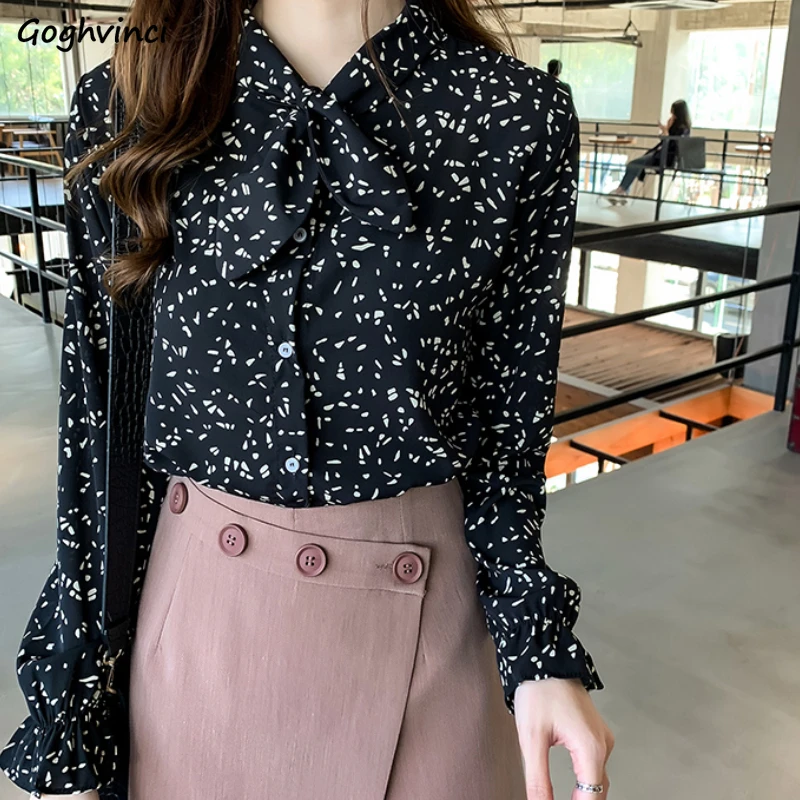 

Shirts Women Elegant Ladies Ulzzang Simple All-match Fashion Cozy Mujer Students Lovely Hot Sale Ins New Arrival Young Basic Top