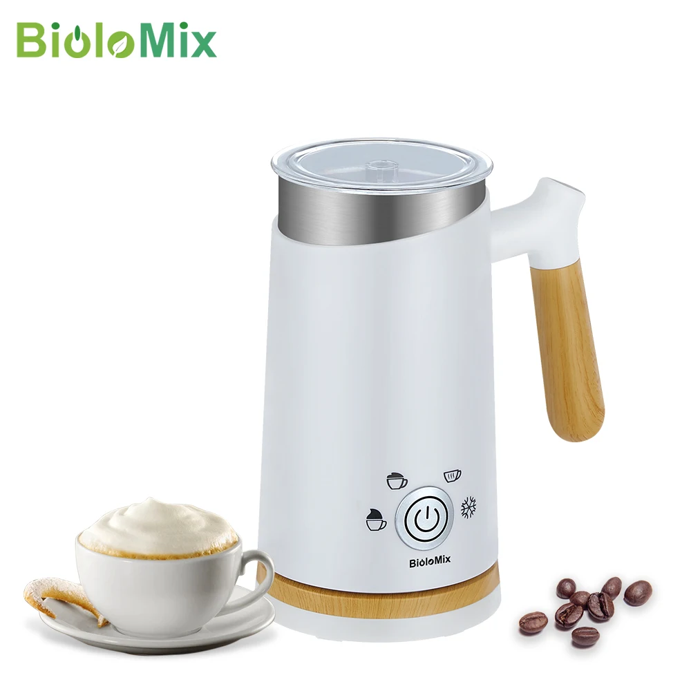 BioloMix-espumador de leche caliente y fría automático para café con leche, máquina de espuma para café, Chocolates calientes, espumador de leche, nuevo