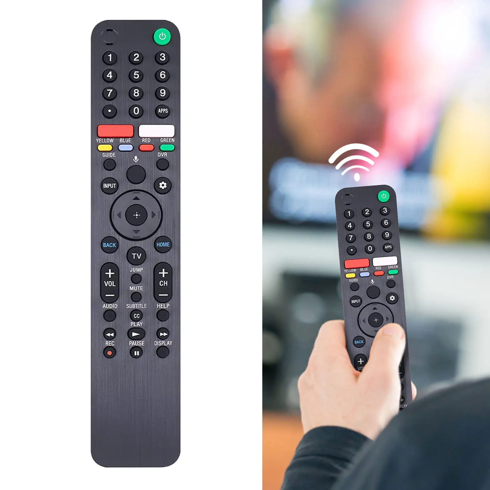 

New RMF-TX500U For Sony Voice 4K Smart TV Remote Control XBR-75X900H KD-75XG8596 KD-55XG9505 XBR-48A9S XBR-850G XBR-98Z9G