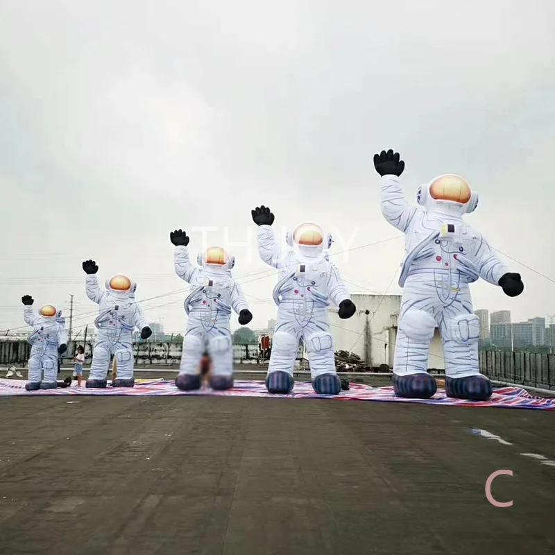 

Бесплатная доставка по воздуху до двери! 2023 надувной космический астронавт из ткани Оксфорд на заказ, надувной воздушный шар для рекламы