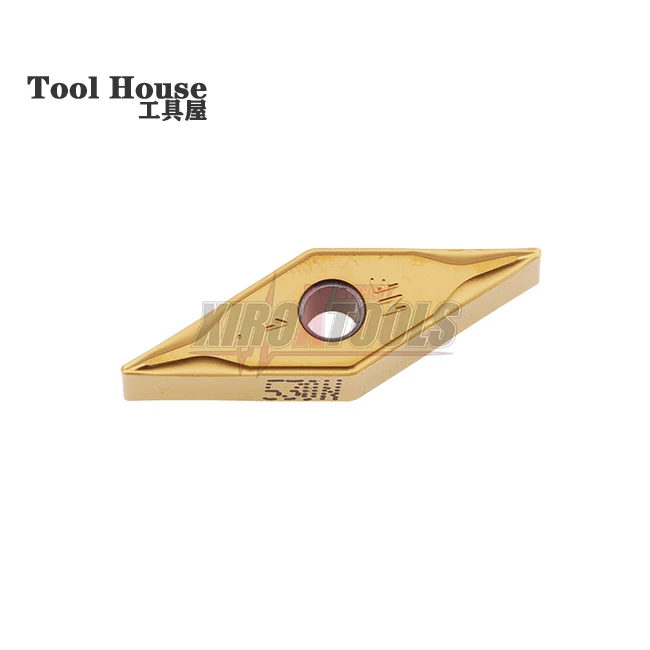 

CNC Поворотная лопасть VNMG160404-NF IC530N стальная нержавеющая сталь R0.4