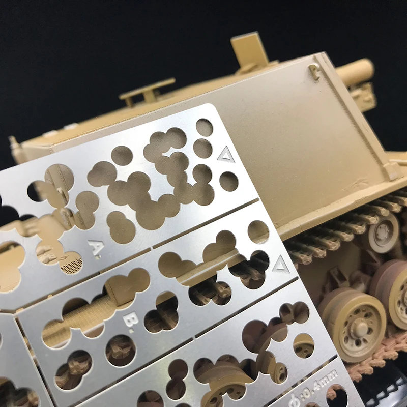 1/32 1/35 Вторая мировая война немецкий лес засада горошек светильник и тень