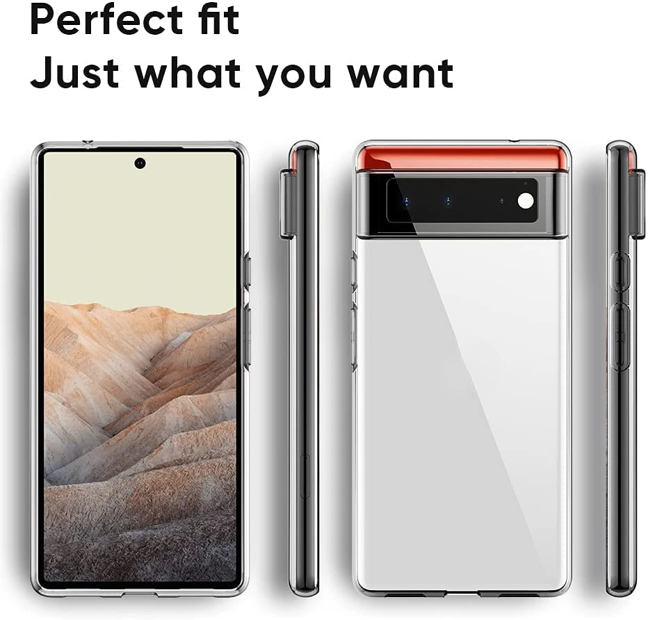 

Hot Sales For Google Pixel6 6Pro 7 5A XL 5 4A 5G 4 3A 3 XL for Pixel 6 Ultra Thin Clear Cover