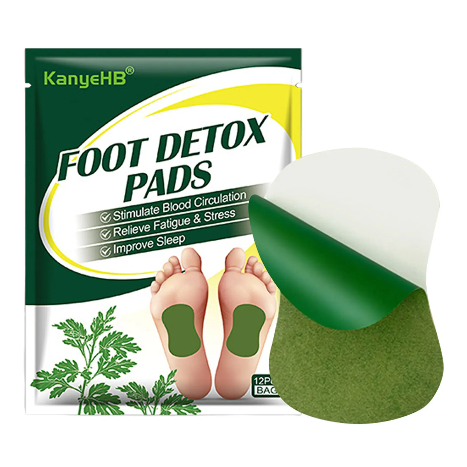 

Foot Patch For Foot Care Natural Wormwood Foot Patch Deep Cleansing Foot Patches To Warm Feet Remove Toxins Relieve Fatigue And