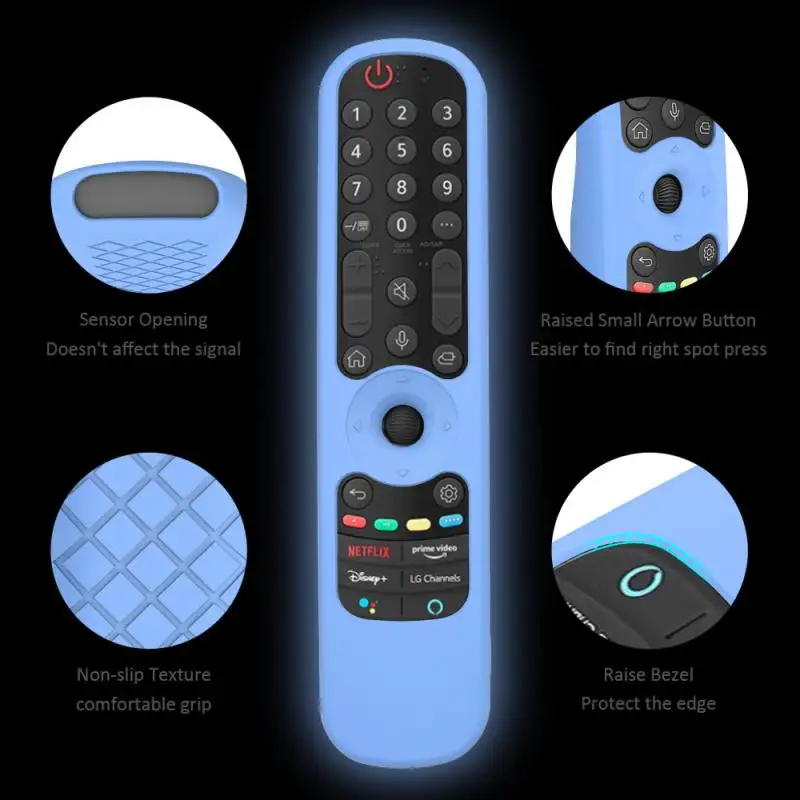 

Not Afraid Of Bumps Protective Sleeve Lg An-mr21gc Mr21n/21ga Tv Remote Control Cover Protective All-inclusive Sleeve Sleeve
