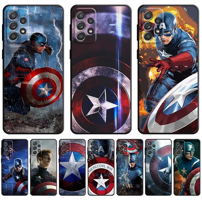 

Cover Hero Captain America Marvel Case for Oneplus 7T 7 10T 8T 8 10 Pro Ace Nord 2 5G CE2 N10 N20 N100 N200 N300 10R 9 Pro