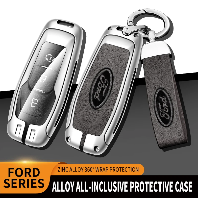 

Car Remote Key Cover Case Fob Shell For Ford F-150 Mondeo Galaxy S-Max Explorer Ranger 2015 2016 2017 2018 Keychain Accessories