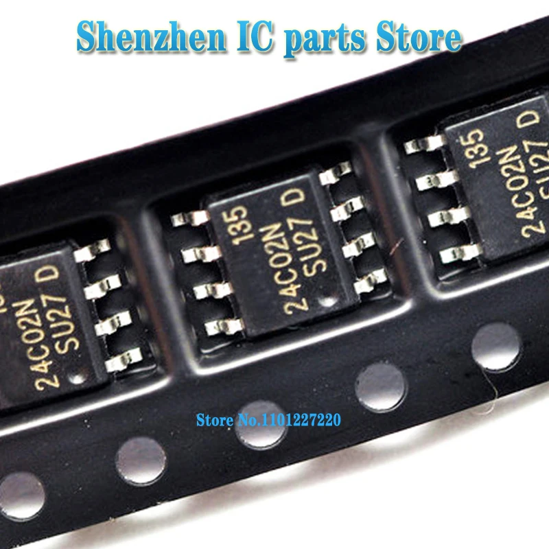 

50pcs/lot AT24C02 24C02 SOP8
