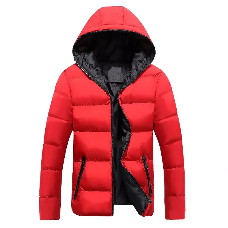 

Куртка мужская зимняя пуховая с капюшоном, х/б, 5XL,YA696