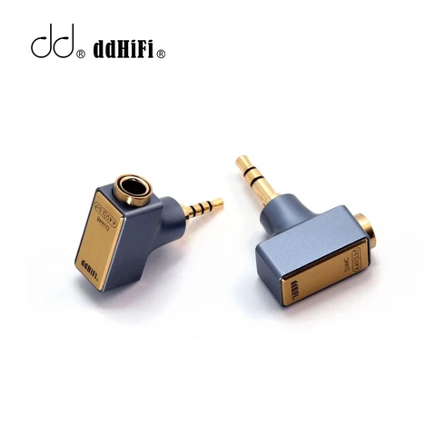 Адаптер для наушников DD ddHiFi DJ44B / DJ44C Mark II, переходник с разъема 4,4 мм на разъем 2,5 мм/3,5 мм для DAP/DAC/усилителя