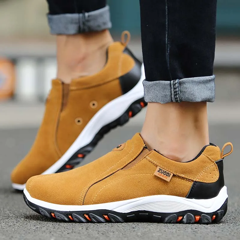 Men Hiking Shoes Classics Style Lace Up Men Sport Shoes Outdoor Jogging Trekking Sneakers
