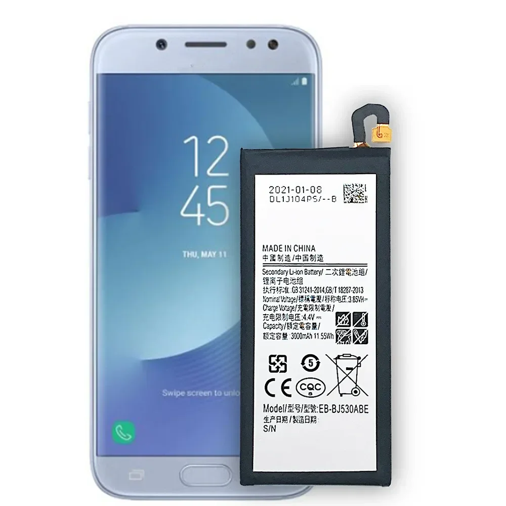 Аккумулятор для телефона EB-BJ530ABE 3000 мАч Samsung Galaxy J5 Pro 2017 J530 J530M SM-J530F SM-J530Y литиевая