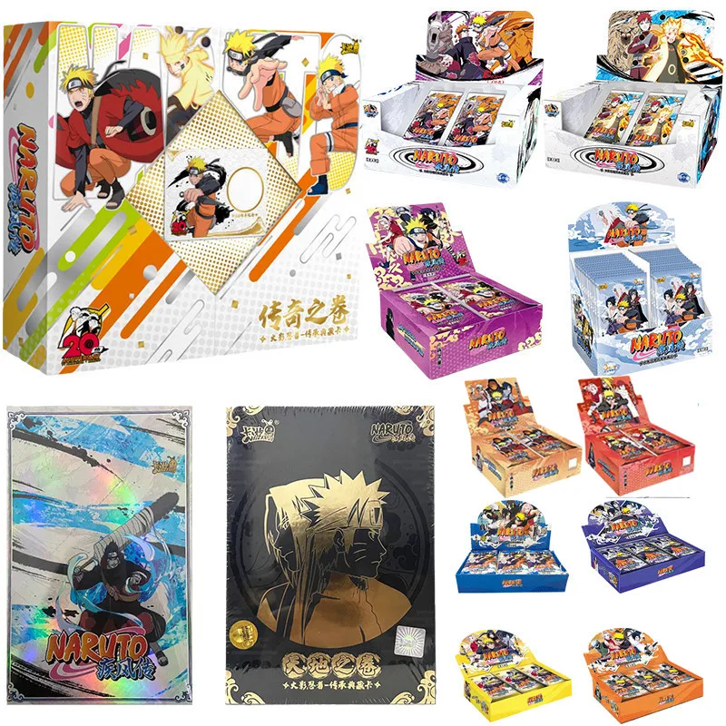 

Genuine Original Naruto Box Cards SR MR SP NR AR TR SP BP SE SLR Series Ninja World Collection Card Toy Kayou Naruto Card Hot