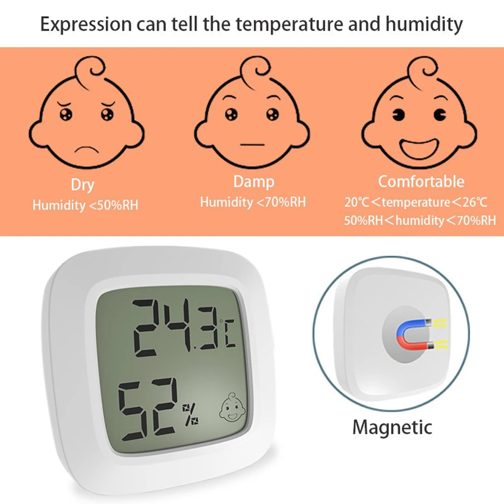 

Home Mini Gauge Sensor Humidity Meter Temperature Tools Hygrometer Indoor Temperature Hygrometer Gauge