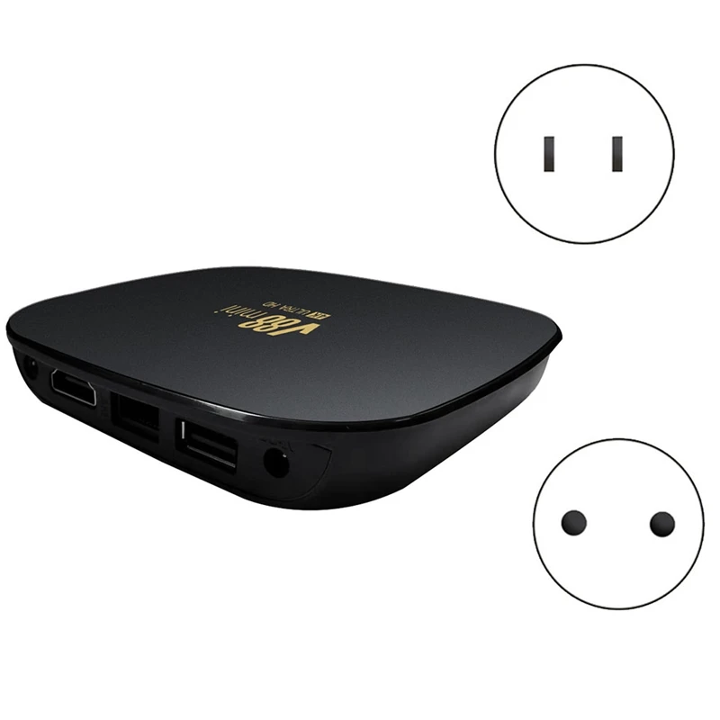 

1 Set TV Box V88 TV Box Android 12 Allwinner H3 Quad Core 2.4G WIFI 8K Set Top Box 8GB+128GB Media Player US Plug