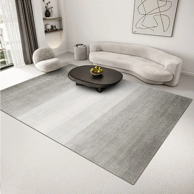 ins simple living room large area rug home decoration bedroom decor waterproof and stain resistant bath mat fluffy soft carpet free global shipping