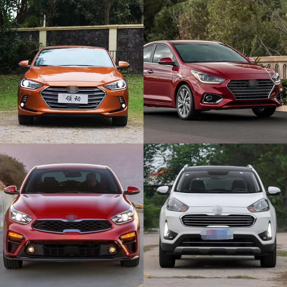 Автомобильная противотуманная фара с бифокальными линзами July King, модель Hyundai Accent 2018-2020 Elantra 2017-2019 Kia KX3 Forte и т. д., противотуманная фара высокой и низкой яркости (art.: 3920c0f2ff86d) - 3920c0f2ff86d