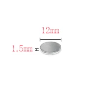 2050100200250300pcs 121 5 mm n35 thin rare earth magnets 12x1 5 round neodymium magnet strong magnetic magnet disc