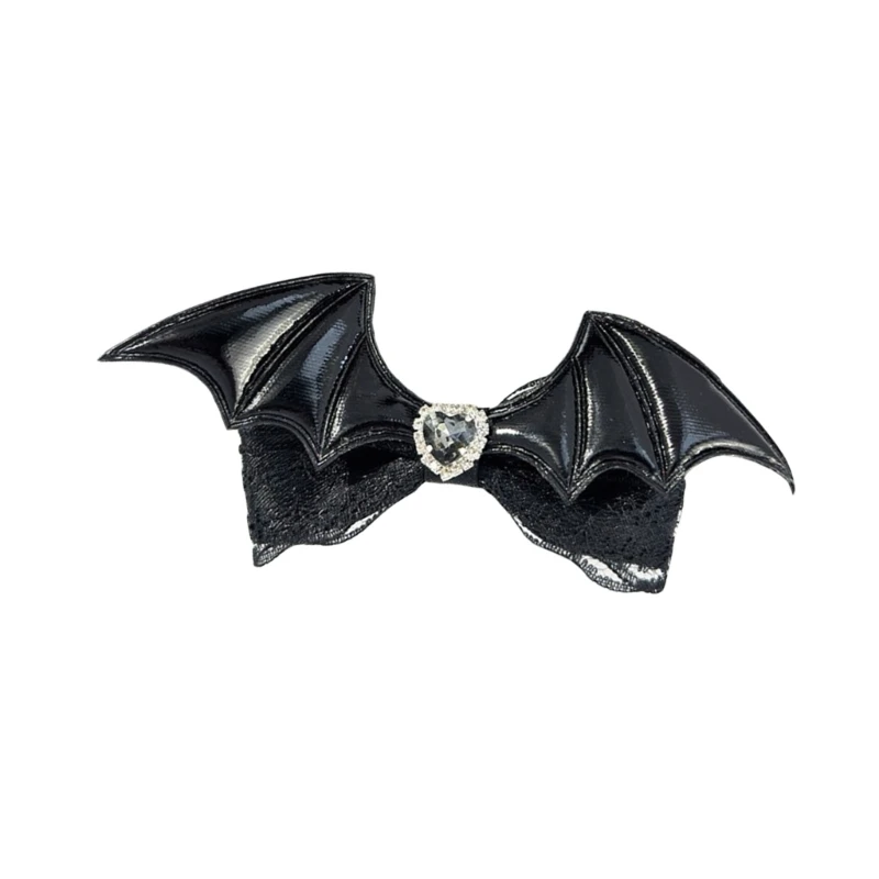 Готическая заколка для волос с крыльями дьявола боковые заколки женские