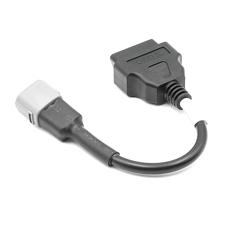 Кабель диагностический OBD 2 шт. для Suzuki 6Pin к OBD2 16-контактный адаптер с Ducati 4Pin