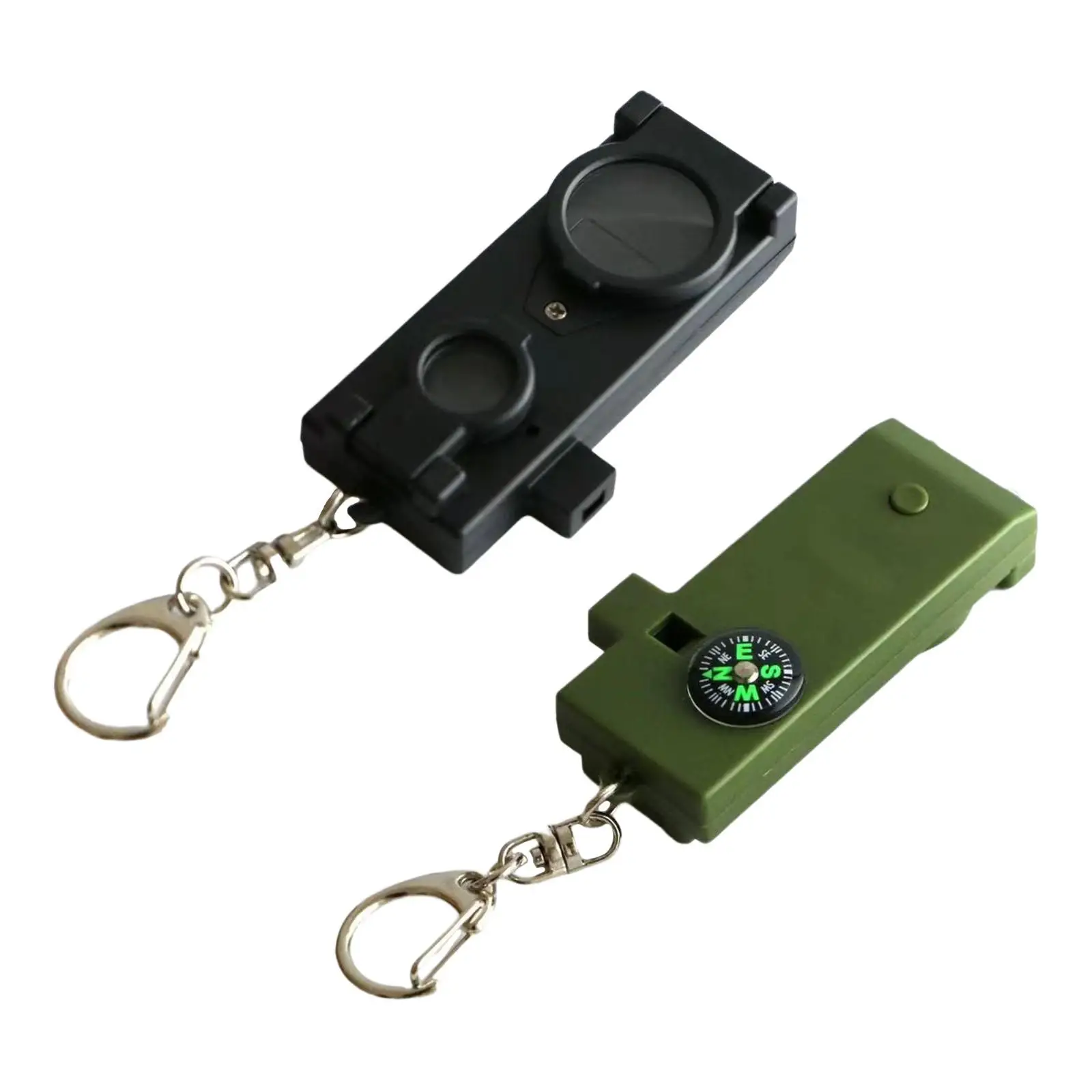 

Portable Outdoor Multifunctional Whistle Magnifier for Exploring Backpacking