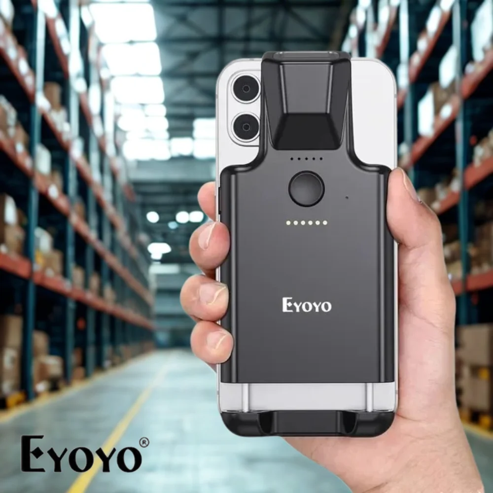 Фото Сканер штрих-кода Eyoyo USB Bluetooth1D 2D PDF417 Код матрицы данных Maxicode Сканирование экрана Android iOS Телефонная система Компьютер №1