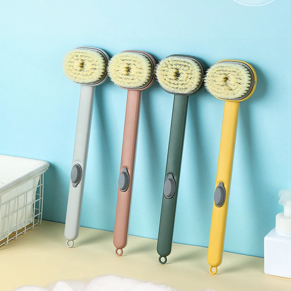 

Щетка с длинной ручкой для ванной комнаты, щетки для тела, инструмент для очистки кожи спины
