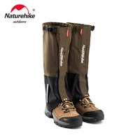 naturehike man waterproof nylon%c2%a0leg%c2%a0gaiters%c2%a0woman hiking skiing snow climbing outdoor shoes cover hunting foot gaiter nh20hj011