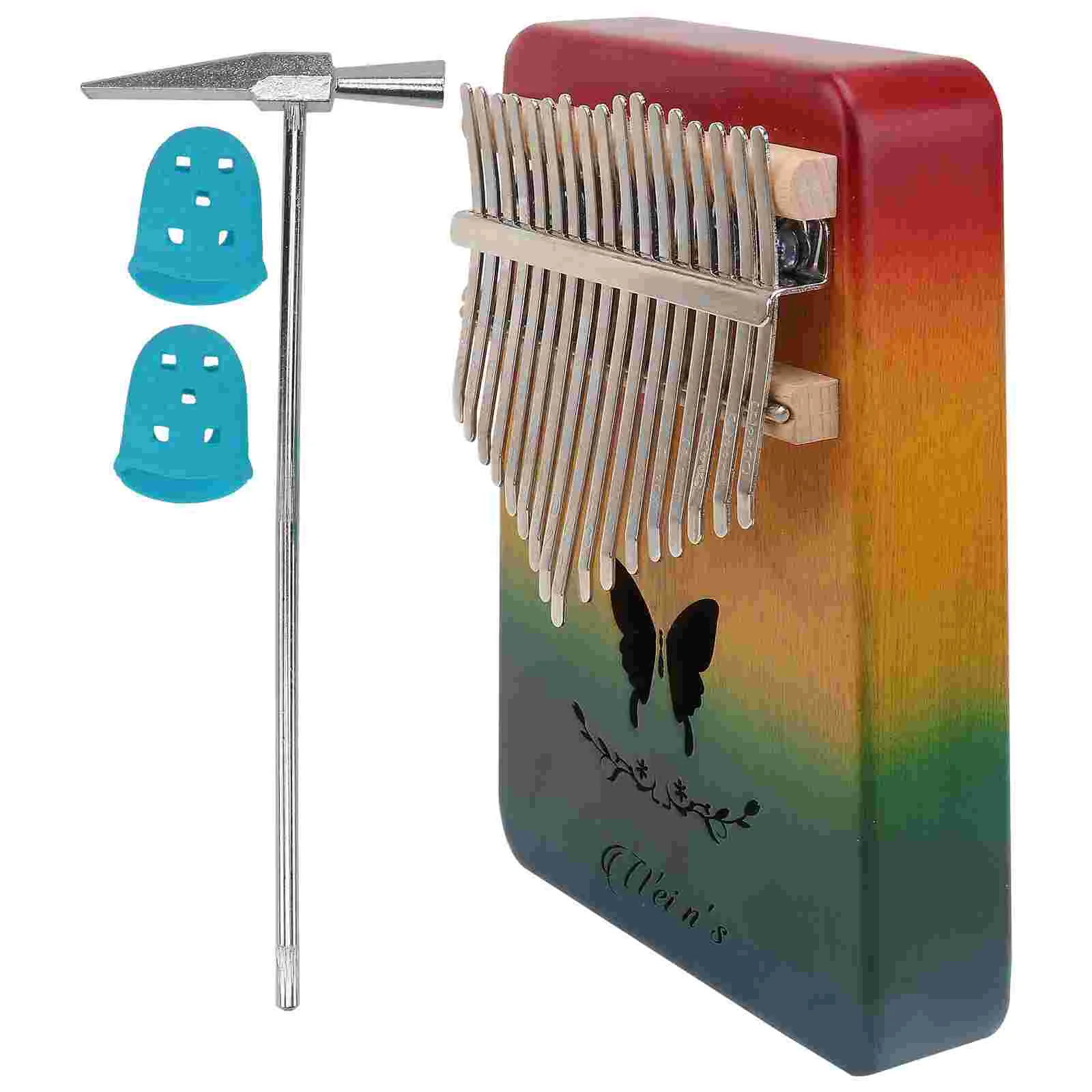 

Kalimba 17 Keys Thumb Piano Finger Piano Musical Instrument Gift for Kids Adult