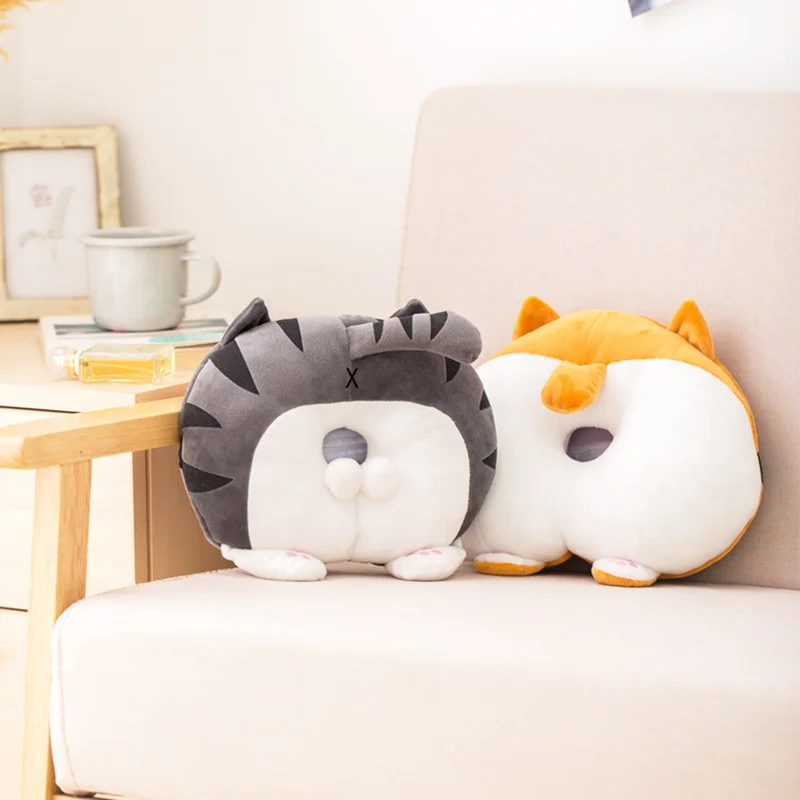 

Car Tissue Box Creative Plush Cat Butt Tissue Box Cute Cartoon Plush Doll Tissue Box Car Armrest Box Car Seat Tissue Box