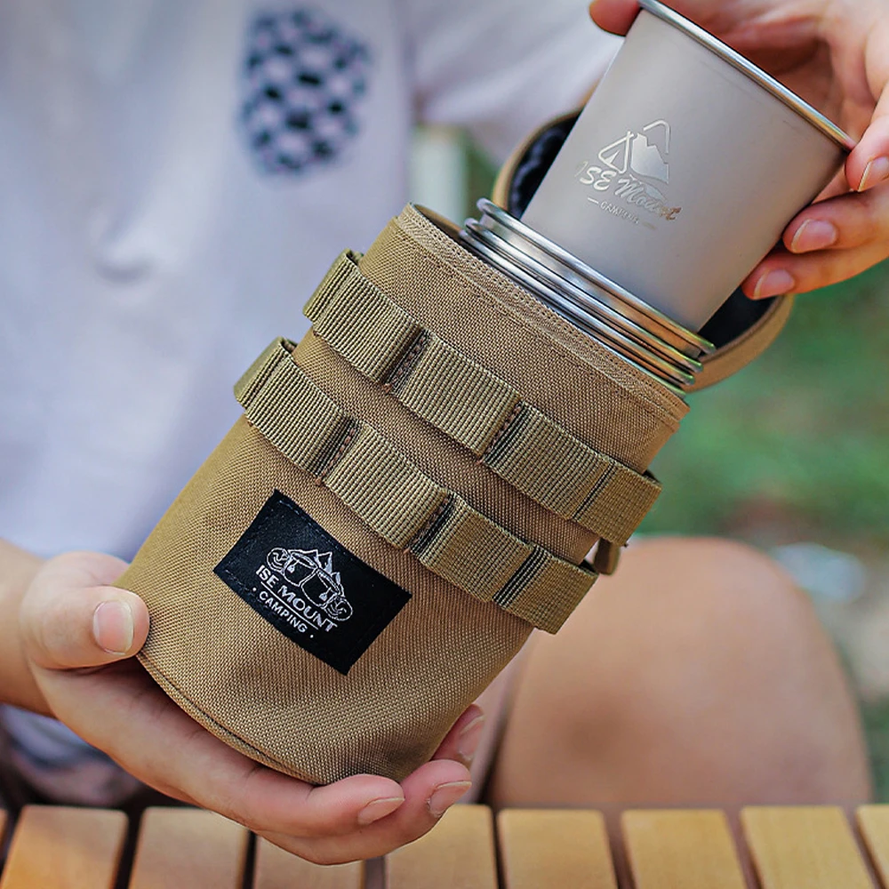 Портативная Парусиновая Пивная Кружка Для Пикника С Сумкой Хранения