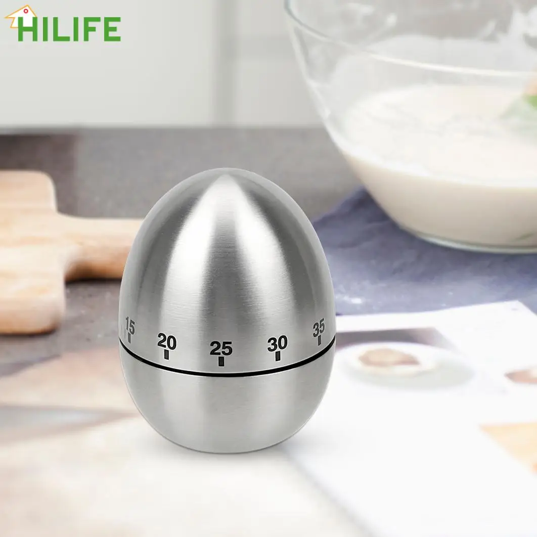 

Яйцо из нержавеющей стали HILIFE, устройство для подсчета кулинарных изделий, 60 минут