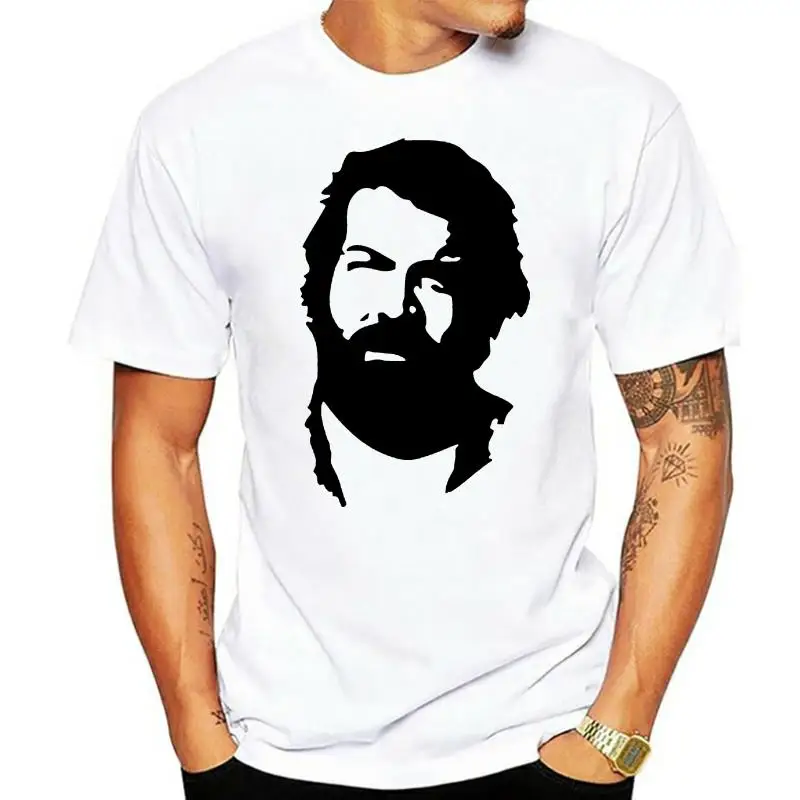 Футболка cotone fiammato Scollo ampio a taglio vivo - BUD SPENCER
