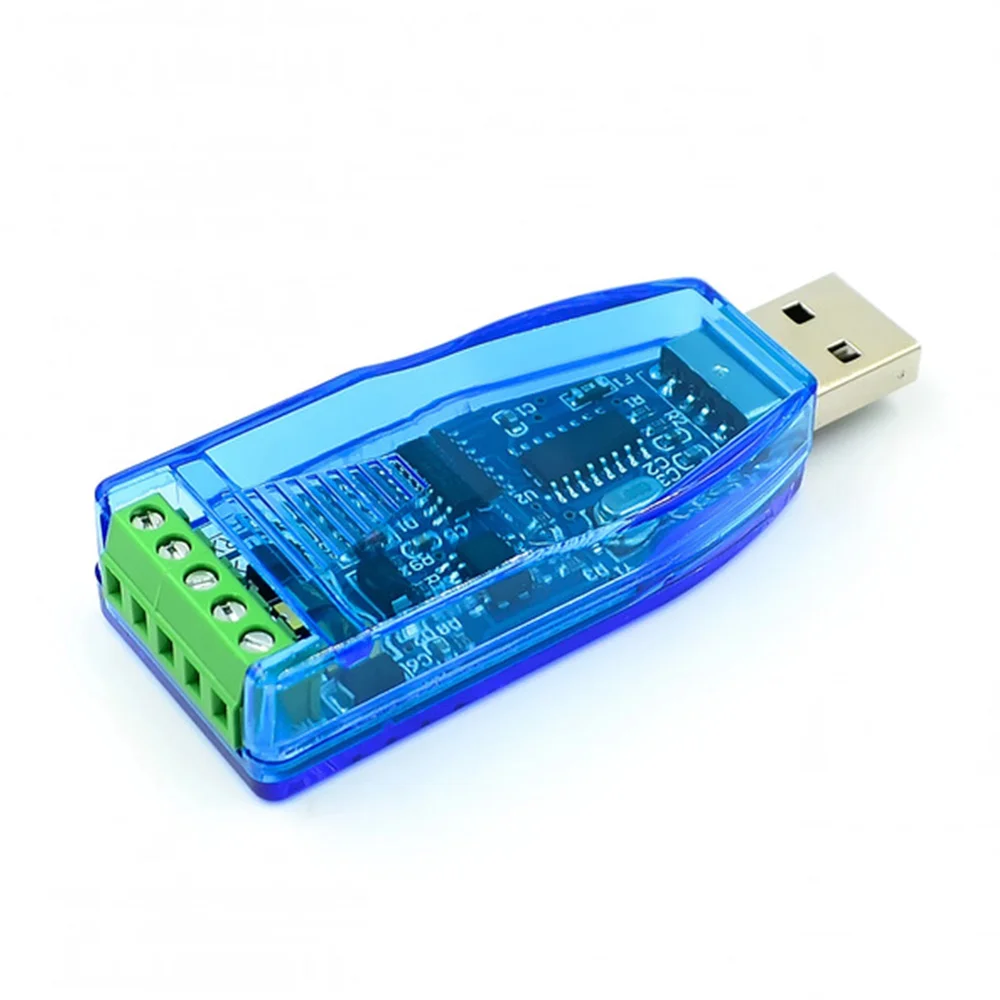 Фото 2 шт., USB-преобразователь RS485, модуль изоляции, обновление промышленных телевизоров, Защита от электростатического разряда, стандартная зеркальная плата CH340E №3