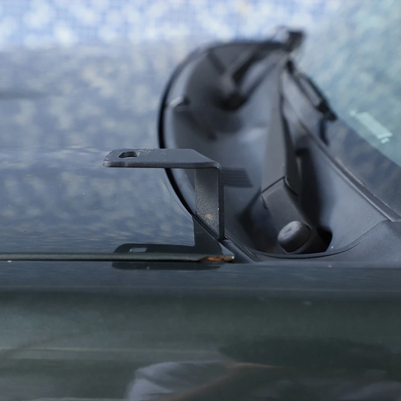 1 PCS Car Engine Hood Work Light Mounting Bracket Holder Replacement Parts For Suzuki Jimny 2007-2017 Exterior Accessories Left