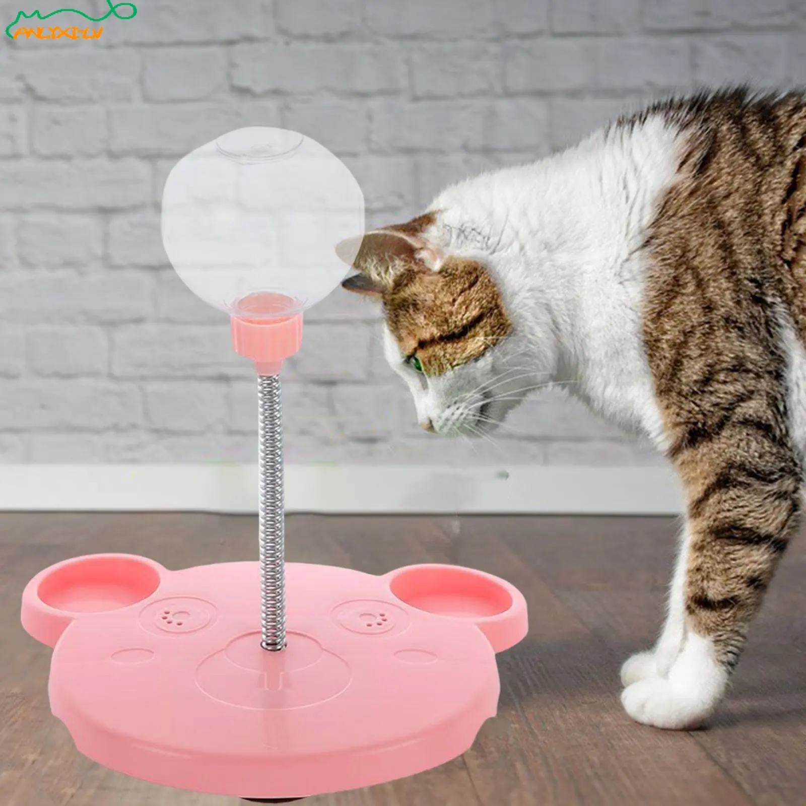 

Cat Leaking Food Ball Interactive Treat Leaking Toy Small Dogs Original Slow Dog Feeder Fun Pet Products Accessories