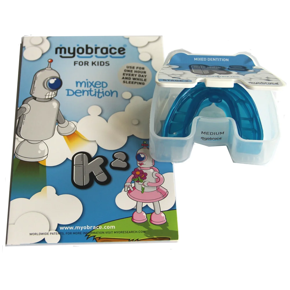 

Mixed Dentition Teeth Trainer MRC K2 Treat Upper and Lower Jaw Development/ Myobrace k2 Orthodontic Teeth Trainer Appliance