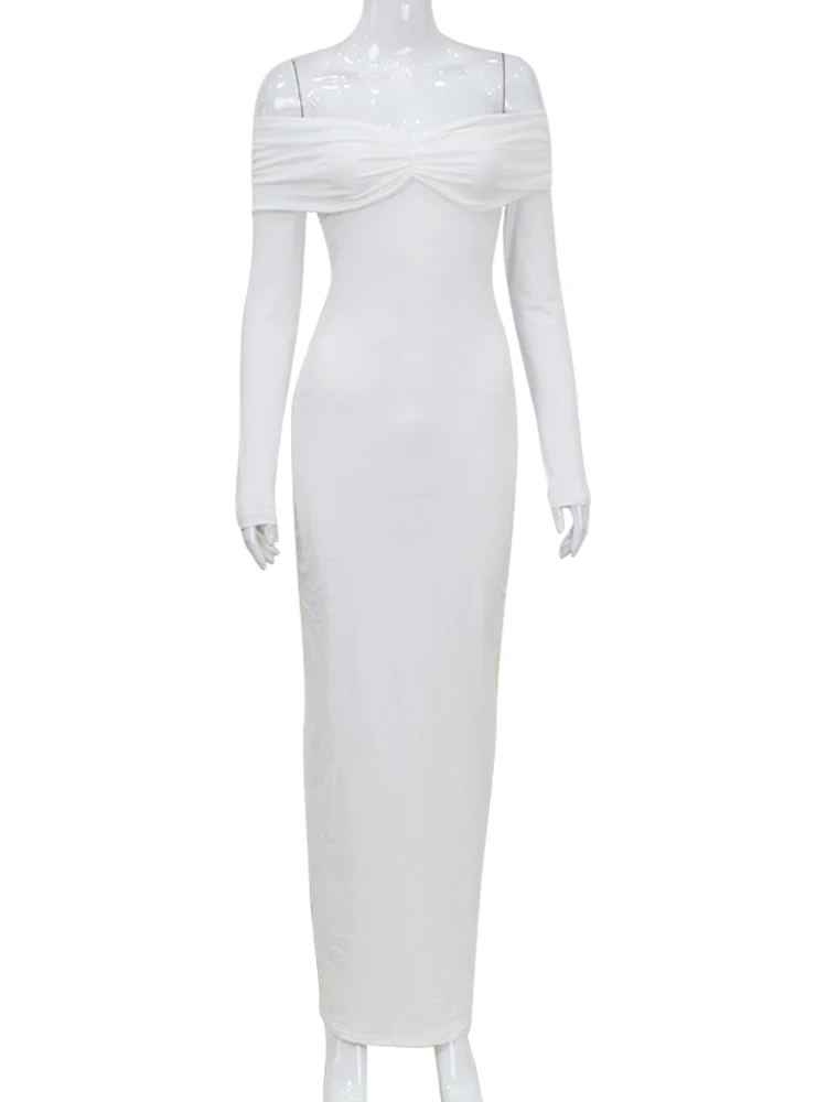 Женские платья CNYISHE из полиэстера и спандекса